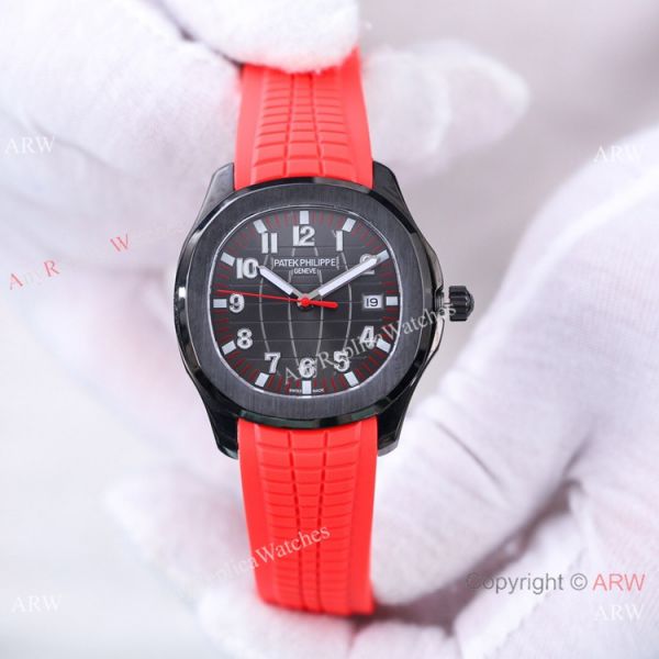 Swiss Quality Citizen 8215 Patek Philippe Aquanaut Watch Purple Rubber Strap Swiss Quality Citizen 8215 Patek Philippe Aquanaut Watch Purple Rubber Strap