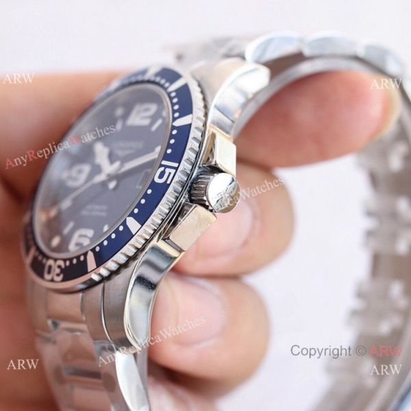 Swiss Grade Copy Longines Hydro conquest L3.742.4 TWF Watch Stainless Steel Blue Dial Swiss Grade Copy Longines Hydro conquest L3.742.4 TWF Watch Stainless Steel Blue Dial