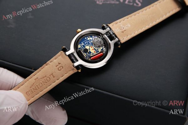 Swiss Quartz Longines PrimaLuna Lady Watch Pink MOP Face Diamond bezel Swiss Quartz Longines PrimaLuna Lady Watch Pink MOP Face Diamond bezel