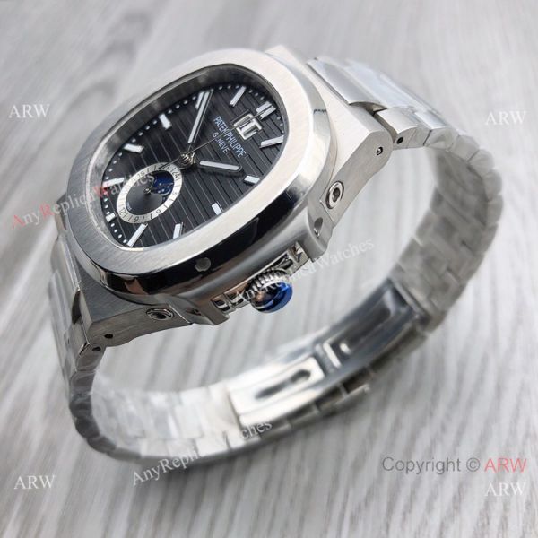 Patek Philippe Annual calendar Nautilus 8215 Black Dial Watches 42mm Patek Philippe Annual calendar Nautilus 8215 Black Dial Watches 42mm
