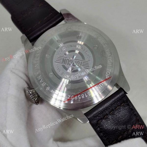 Best Quality IWC Pilots 43mm Automatic Watch Bucherer Blue Dial Silver Case Best Quality IWC Pilots 43mm Automatic Watch Bucherer Blue Dial Silver Case