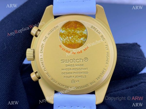 2022 New! Replica Swatch x Omega Mission to SUN Watch Bioceramic lemon case 2022 New! Replica Swatch x Omega Mission to SUN Watch Bioceramic lemon case