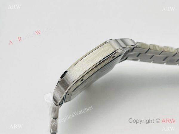 V8 Factory Super Clone Cartier Skeleton Santos Swiss Ronda4S20 Watch Stainless Steel Case V8 Factory Super Clone Cartier Skeleton Santos Swiss Ronda4S20 Watch Stainless Steel Case