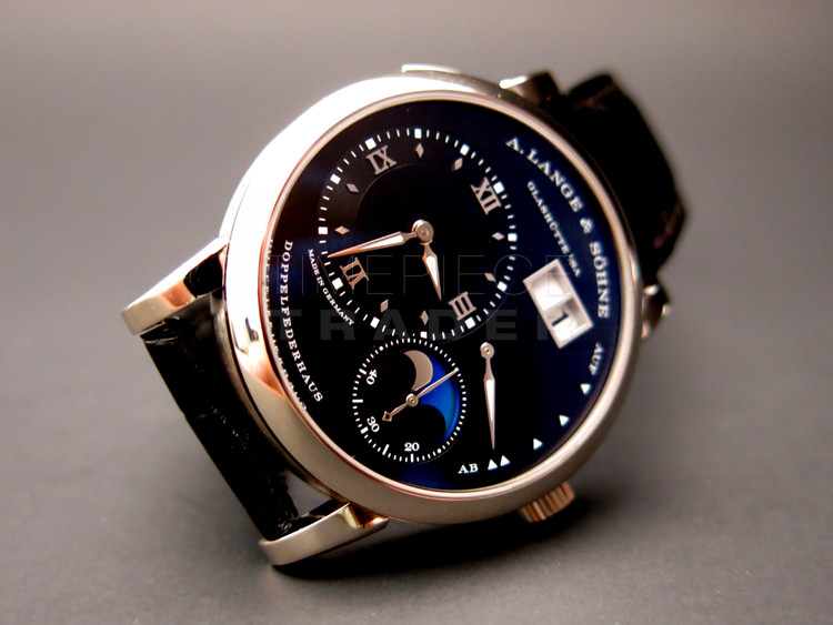 A. Lange & Sohne Lange 1 Moonphase 192.029 18kt White Gold Manual Wind A. Lange & Sohne Lange 1 Moonphase 192.029 18kt White Gold Manual Wind