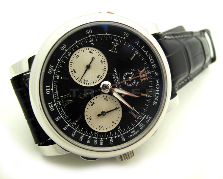 A. Lange & Sohne Lange Double Split 404.035 Platinum Manual Winding A. Lange & Sohne Lange Double Split 404.035 Platinum Manual Winding