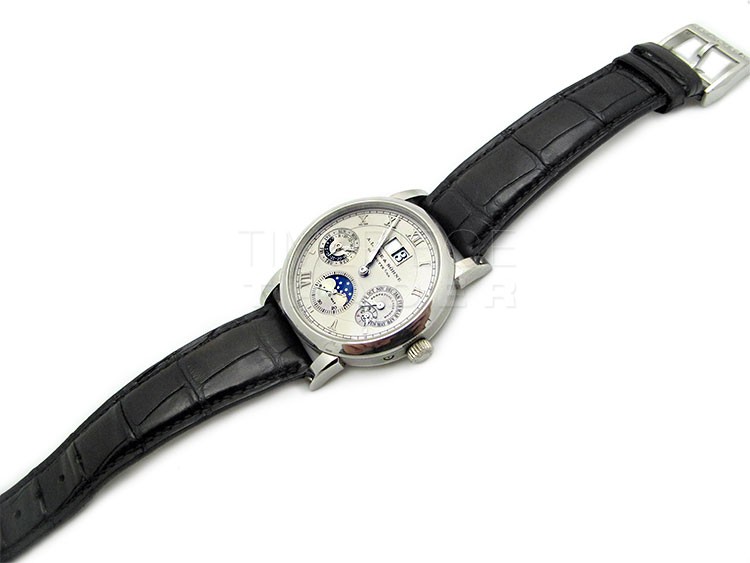 A. Lange & Sohne Langematik Perpetual Calendar 310.025E Platinum Automatic Self-Winding A. Lange & Sohne Langematik Perpetual Calendar 310.025E Platinum Automatic Self-Winding
