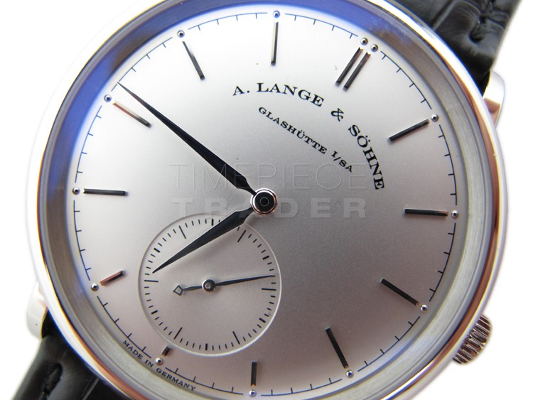 A. Lange & Sohne Saxonia 380.026 18k White Gold Automatic Self-Winding A. Lange & Sohne Saxonia 380.026 18k White Gold Automatic Self-Winding