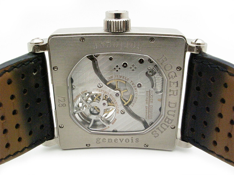 Roger Dubuis Golden Square Flying Tourbillon G40 030 N1.63 18k White Gold Manual Hand Winding Roger Dubuis Golden Square Flying Tourbillon G40 030 N1.63 18k White Gold Manual Hand Winding