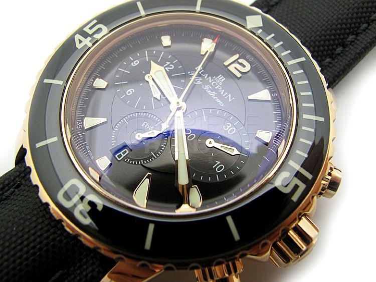 Blancpain 50 Fathoms 5085F-3630-52 18K Rose Gold Automatic Blancpain 50 Fathoms 5085F-3630-52 18K Rose Gold Automatic