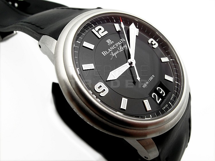 Blancpain Leman Aqua Lung 2850b-1130a-64b Stainless Steel Automatic Blancpain Leman Aqua Lung 2850b-1130a-64b Stainless Steel Automatic