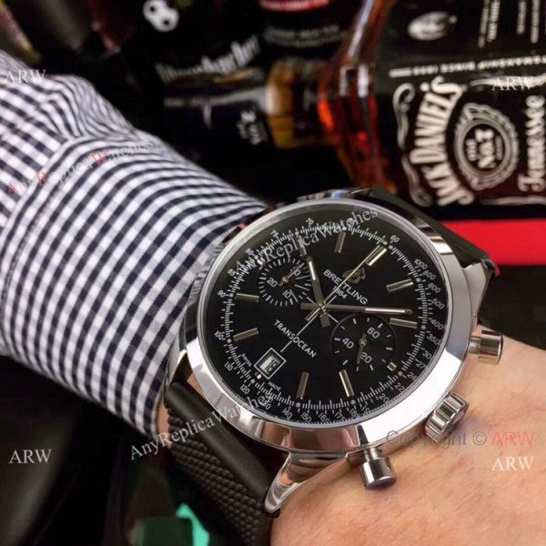 Best Quality Breitling Transocean Blue Dial Chronograph Watches Men Best Quality Breitling Transocean Blue Dial Chronograph Watches Men