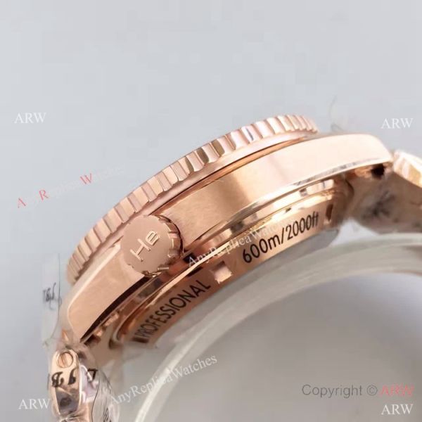 (OM)New Copy Swiss Omega Seamaster 9901 Watch Rose Gold Black Face (OM)New Copy Swiss Omega Seamaster 9901 Watch Rose Gold Black Face