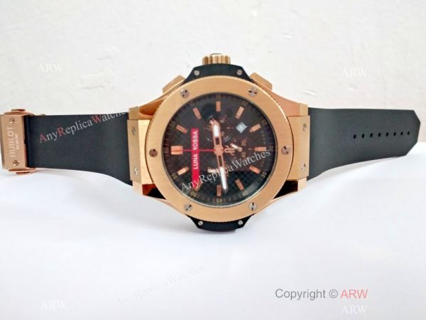Japan Grade Hublot Luna Rossa Replica Watch Big Bang Rose Gold Japan Grade Hublot Luna Rossa Replica Watch Big Bang Rose Gold