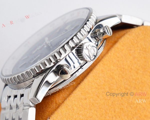 Super Clone Breitling Navitimer 01 Valjoux 7750 Watch Stainless Steel Blue Dial Super Clone Breitling Navitimer 01 Valjoux 7750 Watch Stainless Steel Blue Dial