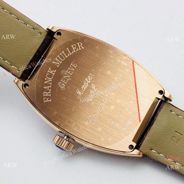 Swiss Replica Franck Muller Curvex diamond Watch Rose Gold 43mm Swiss Replica Franck Muller Curvex diamond Watch Rose Gold 43mm