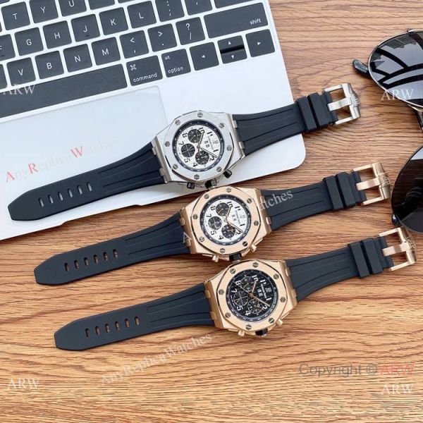 Fake Audemars Piguet Royal Oak Offshore WhiteBlack Dial Watches Fake Audemars Piguet Royal Oak Offshore WhiteBlack Dial Watches