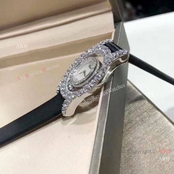 Top Grade Replica Chopard Happy Dreamg Ice Out Watches 32mm Top Grade Replica Chopard Happy Dreamg Ice Out Watches 32mm