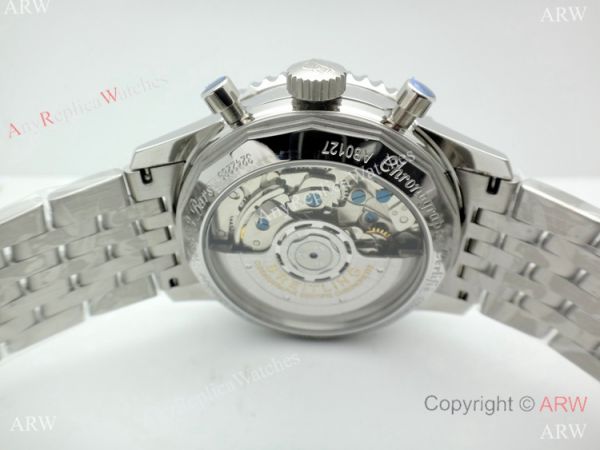 SWISS GRADE Breitling Navitimer 7750 Replica Watch SS Black Sub-dials SWISS GRADE Breitling Navitimer 7750 Replica Watch SS Black Sub-dials