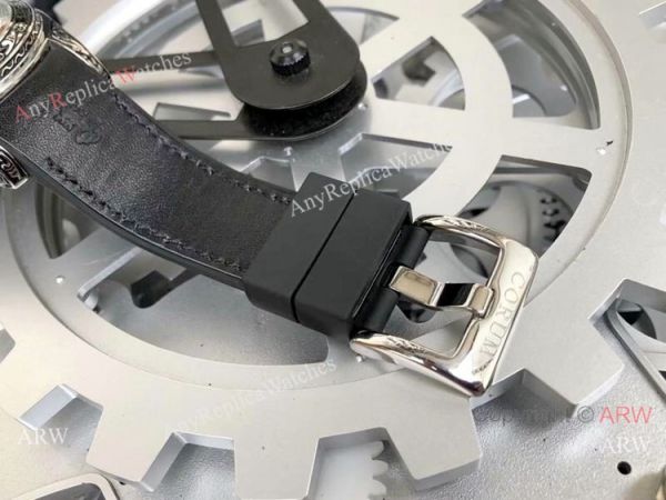 Corum Bubble 47 Flying Tourbillon Rose Gold Tattoo Wristwatch Replica Corum Watches Corum Bubble 47 Flying Tourbillon Rose Gold Tattoo Wristwatch Replica Corum Watches
