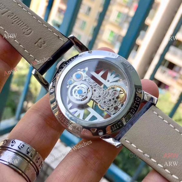 Replica Corum Skeleton Golden Bridge SS White Watch AAA Quality Replica Corum Skeleton Golden Bridge SS White Watch AAA Quality