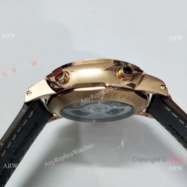 New Copy Panerai Luminor Flyback PAM00525 Watch Rose Gold New Copy Panerai Luminor Flyback PAM00525 Watch Rose Gold