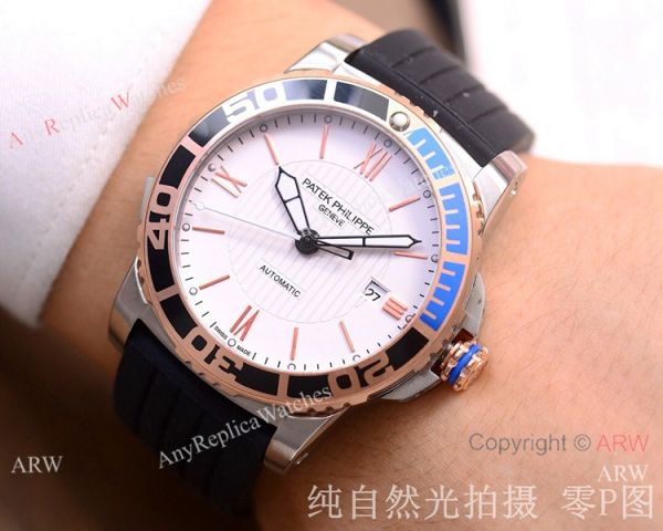 Clone Patek Philippe Geneve SS Black Blue Bezel Watch Automatic Movement Clone Patek Philippe Geneve SS Black Blue Bezel Watch Automatic Movement