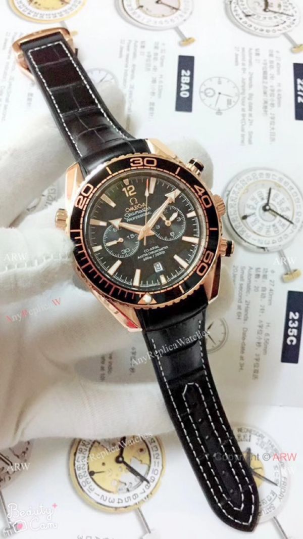 Best Copy Omega Planet Ocean 600m Chronograph Watch Red Black Bezel Best Copy Omega Planet Ocean 600m Chronograph Watch Red Black Bezel
