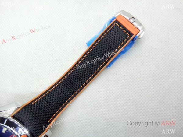 Omega Seamaster 600 Black Rubber Orange Watch Japan Quartz Omega Seamaster 600 Black Rubber Orange Watch Japan Quartz