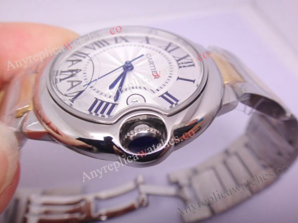 Cartier Watch Replica Ballon Bleu Two-Tone Medium Size 36mm Cartier Watch Replica Ballon Bleu Two-Tone Medium Size 36mm