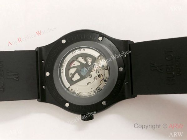 Newst Style Hublot Big Bang Limited Edition Watch Replica All Black Newst Style Hublot Big Bang Limited Edition Watch Replica All Black