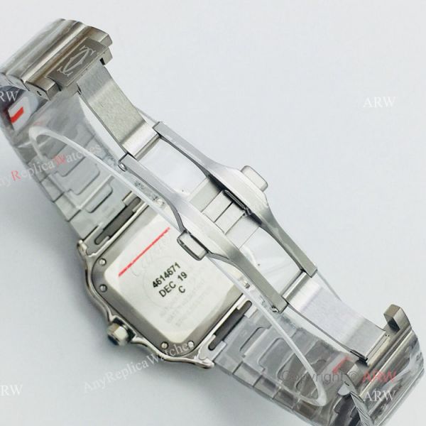 1:1 BV Factory Cartier Santos Cartier Watch Copy QuickSwitch Band 1:1 BV Factory Cartier Santos Cartier Watch Copy QuickSwitch Band