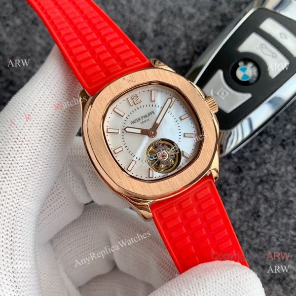 Copy Replica Patek Philippe Tourbillon Women Watch SS MOP Dial Copy Replica Patek Philippe Tourbillon Women Watch SS MOP Dial