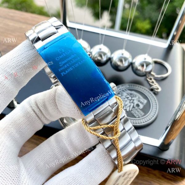 Replica Omega Planet Ocean GMT Watches Blue Ceramic Bezel SWISS GRADE CASE Replica Omega Planet Ocean GMT Watches Blue Ceramic Bezel SWISS GRADE CASE
