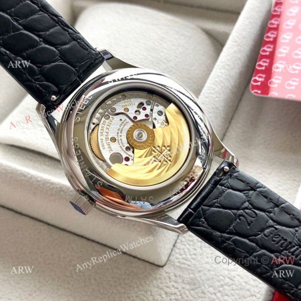 Swiss Clone Patek Philippe Geneve Complications Watch 40mm Rose Gold Case Swiss Clone Patek Philippe Geneve Complications Watch 40mm Rose Gold Case