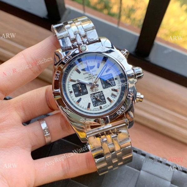 Best Quality Copy Breitling Chronomat 01 Watches Yellow Dial 43mm Best Quality Copy Breitling Chronomat 01 Watches Yellow Dial 43mm