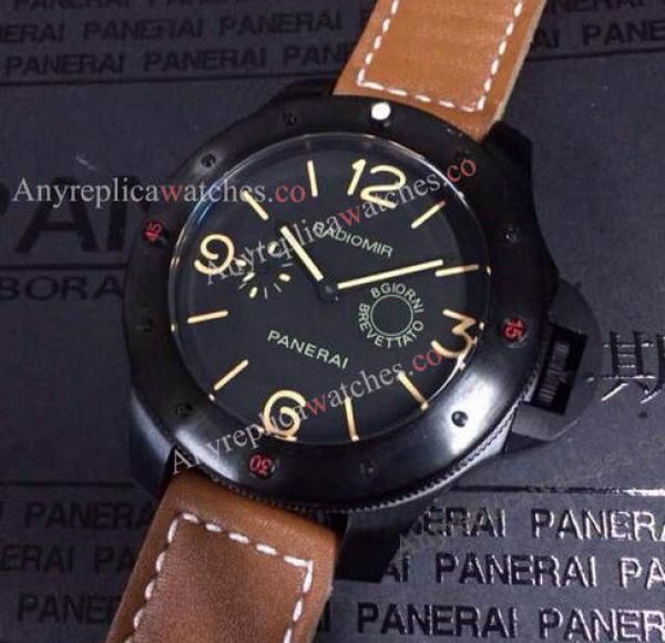 Radiomir Panerai Egiziano Replica Watch Brown Leather band 47mm Radiomir Panerai Egiziano Replica Watch Brown Leather band 47mm