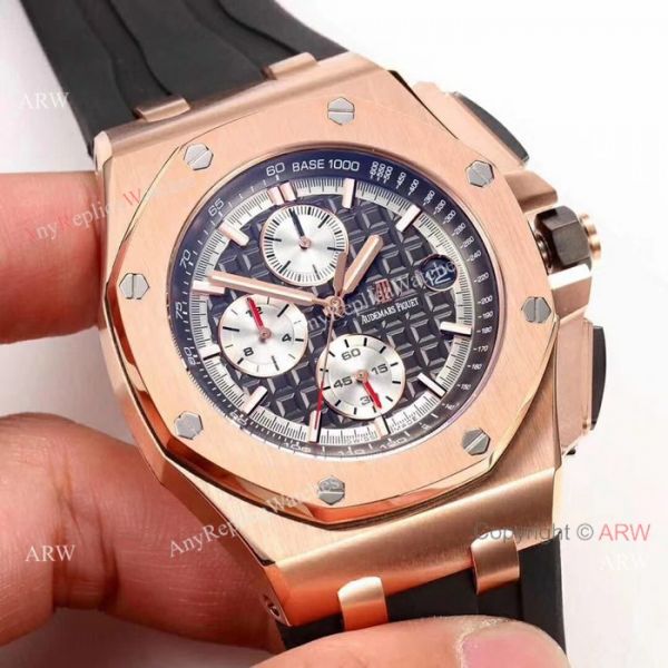 Japan Grade Audemars Piguet Royal Oak Offshore Replica watch Gray Structured Dial Japan Grade Audemars Piguet Royal Oak Offshore Replica watch Gray Structured Dial