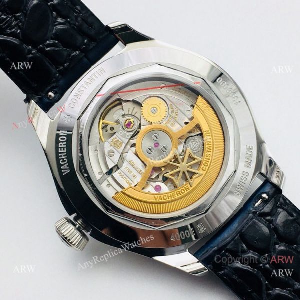 Grade 1A Copy Vacheron Constantin Fiftysix Watch Blue Dial Leather Strap Grade 1A Copy Vacheron Constantin Fiftysix Watch Blue Dial Leather Strap