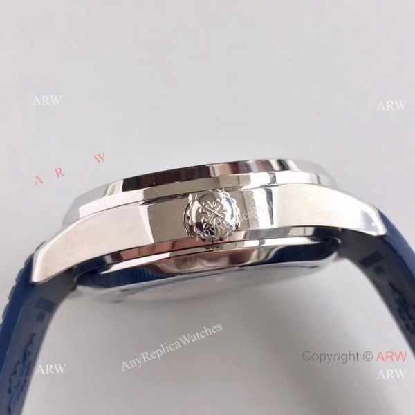 Replica Swiss Patek Philippe Travel Time Watch SS Blue Rubber Strap Replica Swiss Patek Philippe Travel Time Watch SS Blue Rubber Strap