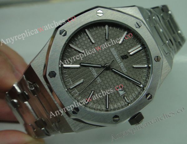 Stainless Steel Grey Dial 41mm Royal Oak Replica Audemars Piguet Watches For Sale Stainless Steel Grey Dial 41mm Royal Oak Replica Audemars Piguet Watches For Sale