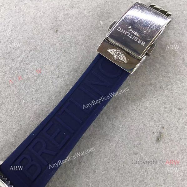 Copy Breitling Navitimer Rubber Strap Blue Chronograph Dial Watch Copy Breitling Navitimer Rubber Strap Blue Chronograph Dial Watch
