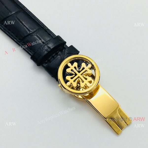 PPF Swiss Patek Philippe Annual Calendar Complications watch Gold and White PPF Swiss Patek Philippe Annual Calendar Complications watch Gold and White