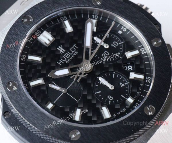 Swiss Copy Hublot Big Bang SS Black Dial Watches HBB V6 Factory Swiss Copy Hublot Big Bang SS Black Dial Watches HBB V6 Factory