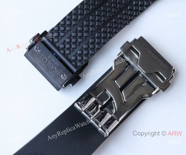Swiss Grade Replica Hublot Big Bang V6 Chronograph Watch Black Case Swiss Grade Replica Hublot Big Bang V6 Chronograph Watch Black Case