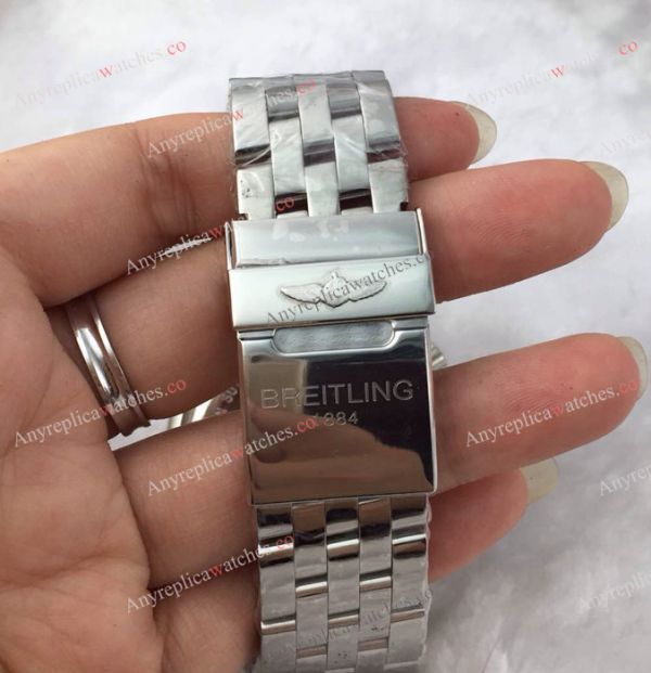 Swiss Replica Breitling Chronomat 44 Watch SS Black Chronograph 7750 Automatic Swiss Replica Breitling Chronomat 44 Watch SS Black Chronograph 7750 Automatic