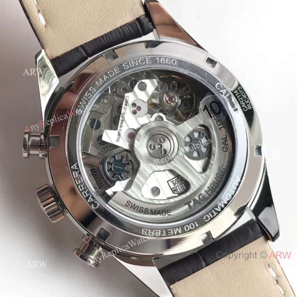 Swiss Copy TAG Heuer Carrera Calibre 1887 Chronograph Watch Silver Dial Swiss Copy TAG Heuer Carrera Calibre 1887 Chronograph Watch Silver Dial