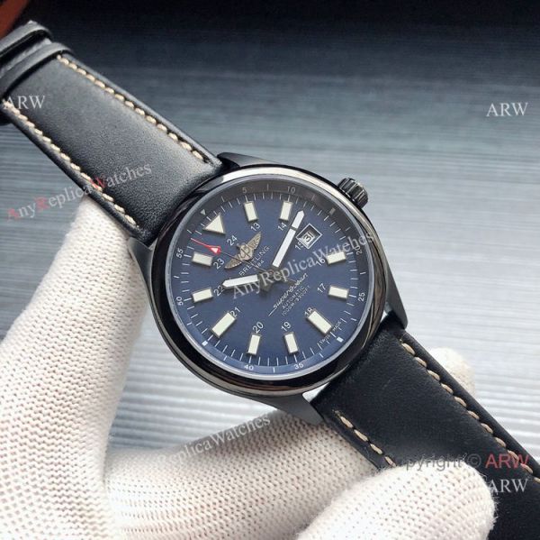 Best Replica Copy Breitling Superocean Black Steel Blue Dial Watch Best Replica Copy Breitling Superocean Black Steel Blue Dial Watch