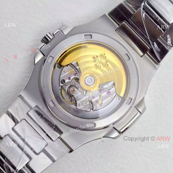 Swiss 324SC Patek Philippe Blue Face SS Watch Swiss 324SC Patek Philippe Blue Face SS Watch