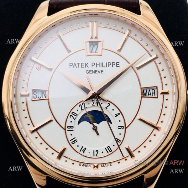PPF Factory Patek Philippe Annual Calendar Rose Gold watch Swiss Grade 1 PPF Factory Patek Philippe Annual Calendar Rose Gold watch Swiss Grade 1