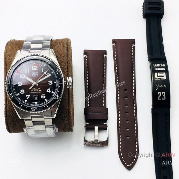 AAA Replica TAG Heuer Autavia Chocolate Dial Watch Swiss 2836 AAA Replica TAG Heuer Autavia Chocolate Dial Watch Swiss 2836